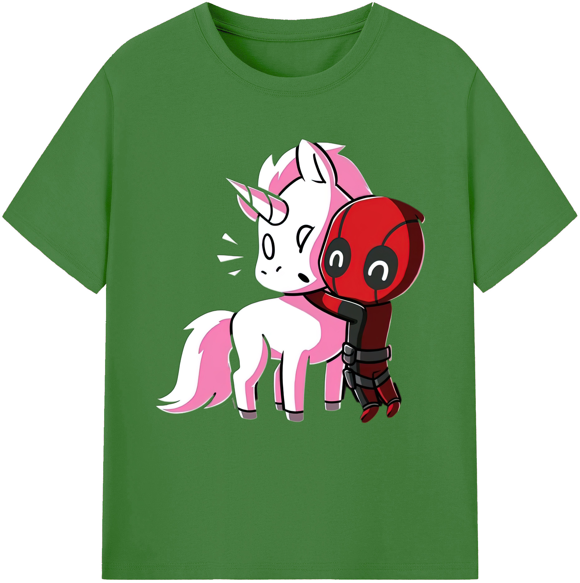 （画像用） Deadpool デッドプール レディースカジュアルプリントTシャツ（綿100％）